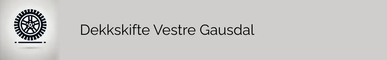 Dekkskifte Vestre Gausdal